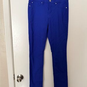 Vibrant Blue Straight Leg Women's Jeans